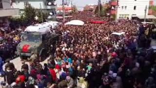 Şehit  Ahmet Baş Sonsuzluğa Uğurlandı.