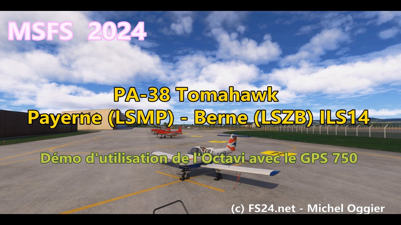 PA-38 Tomahawk & Octavi avec le GPS 750