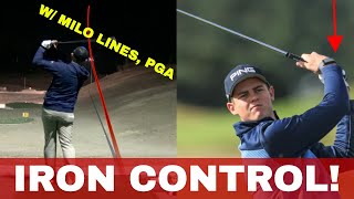 THE 1 ULTIMATE DRILL for IRONS W MILO LINES, PGA