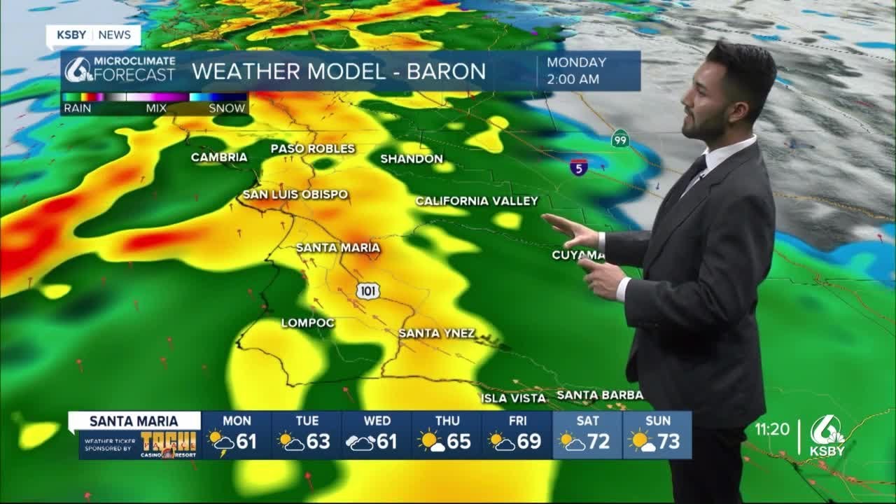 Update: Strong winds, heavy rain, and thunderstorms late Sunday night ...