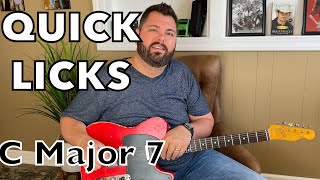 Quick Licks: Episode #12 (Major 7 Lick)