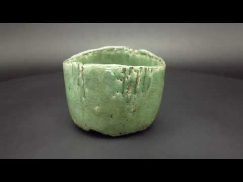 杉本貞光 青磁数寄茶碗 Sadamitsu Sugimoto / CERADON TEA BOWL