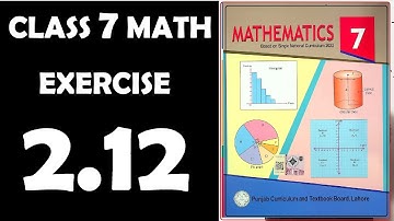 Exercise 2.12, chapter 2, algebra, Class 7 Maths, gs academy, mathematics,7th math, new course