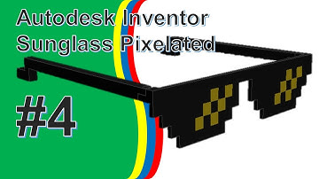 Autodesk Inventor – Sunglass Pixelated #4
