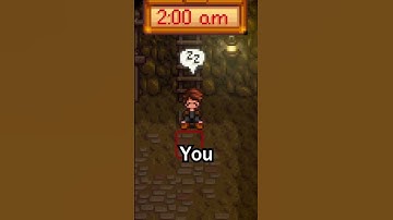 When You SHOULD Pass Out In Stardew Valley