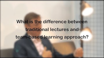 Traditional Lectures vs Team-Based Learning | InteDashboard