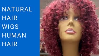 SHAKE AND GO WIG REVIEW / SUPER CUTE WIG / NATURAL HAIR WIGS HUMAN HAIR COLLECTION ALL STYLES COLORS