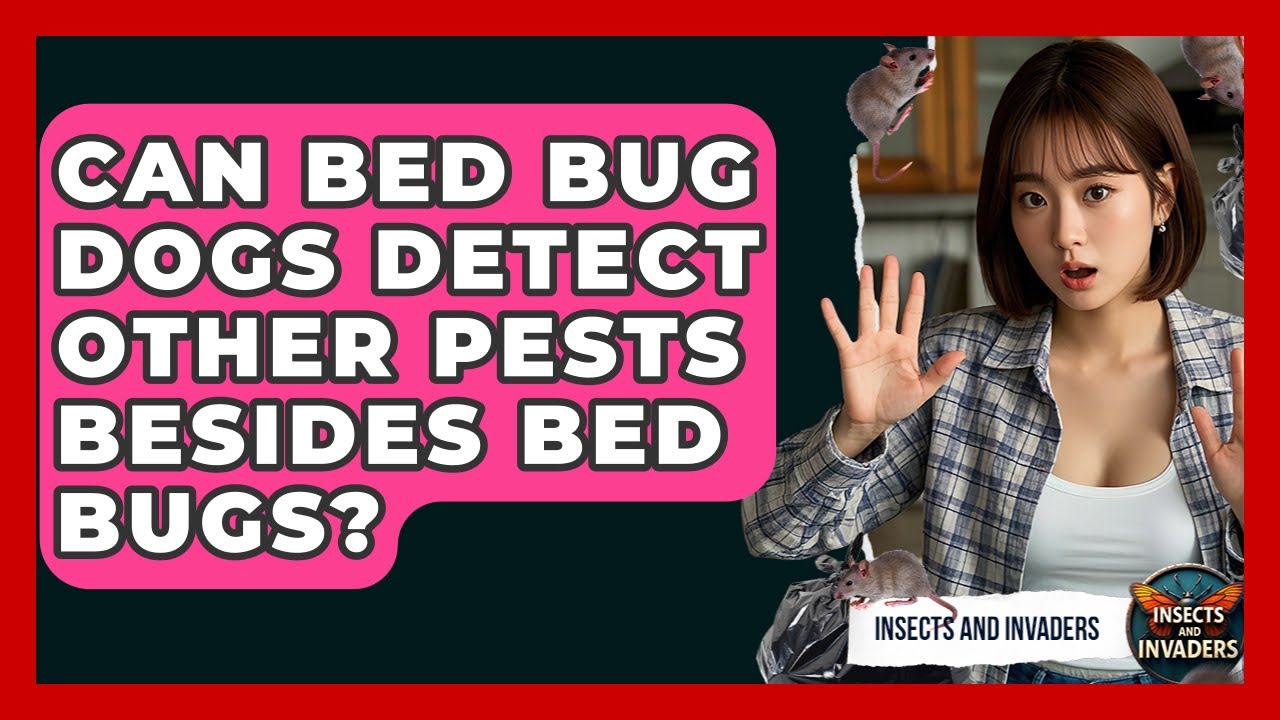 Can Bed Bug Dogs Detect Other Pests Besides Bed Bugs? - Insects and Invaders