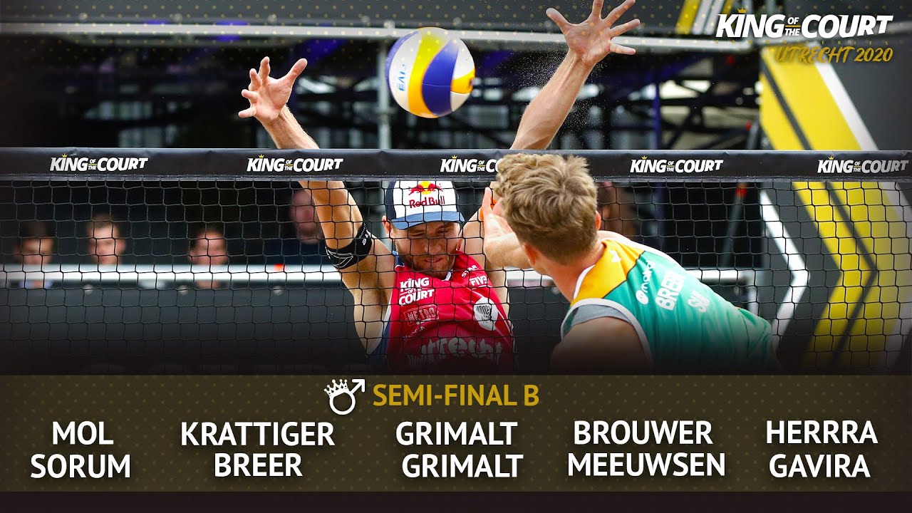 Men’s Semi-Final Group B - Session 9 | Beach Volleyball | King of the Court Utrecht 2020