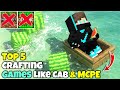 TOP 5 CRAFTING GAMES LIKE MINECRAFT JAVA EDITION | AVAILABLE FREE ON PLAYSTORE | ANNIE X GAMER