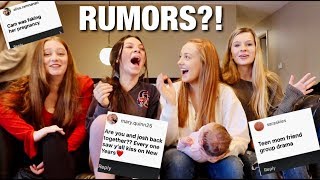 Teen Moms.. Addressing the Rumors About Us
