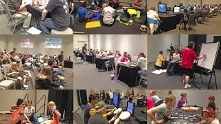 Melissa Hutchison & Gavin Hammon at OMG Con 2015