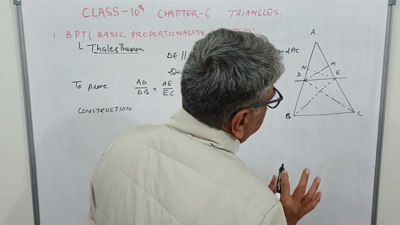Class-10- Chapter 6- triangles