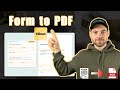 Create PDF Documents from Form Submissions - Google Alternative