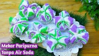 CARA SUKSES MEMBUAT BOLU MEKAR TANPA AIR SODA 2 TELUR