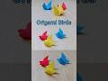 Easy Origami Birds 🕊️ | Simple Paper Folding for Beginners #Shorts
