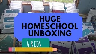 Homeschool Unboxing BJU Press Distance Learning DVD for 6 kids Homeschool Unboxing BJU Press Distance Learning DVD for 6 kids