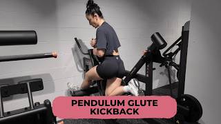 How to perform the Glute Builder Pendulum Kickback! #glutesworkout #glutes