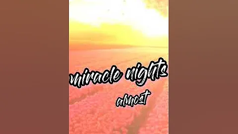 Allmo$t-MIRACLE NIGHTS (ft.L.A. Goons & Peso Mercado)