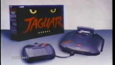 Atari Jaguar Video Game Console System Ad #1 (1993) (windowboxed) (on-screen text)