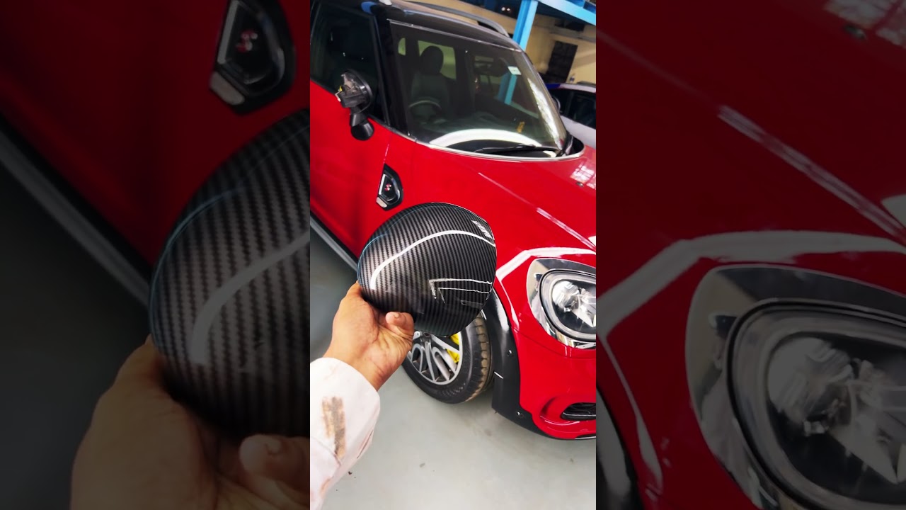 Mini Cooper mirror cap carbon fibre 9082548228 