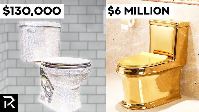 Billionaire Bathroom Tissues : 22 Carat Gold Toilet Paper