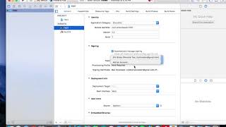 Older MacOS and Xcode Account Signing Problem