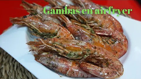 GAMBAS EN FREIDORA DE AIRE