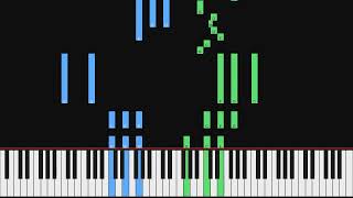 Anton Diabelli - Opus 151, Sonatina 1 | Piano Visualizati [OLD VERSION - See Description for Update]