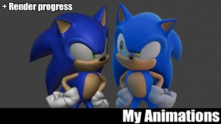 My Animations! (Blender) +Render Progress