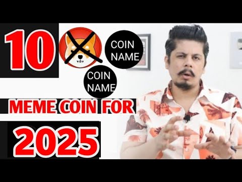 Top 10 Meme Crypto Coins FOR 2025 | Best Meme Coins 2025 - YouTube