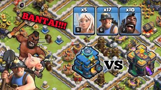 TH12 Vs TH14?? Strategi Attack Th12 War || Clash Of Clans Best Attcak