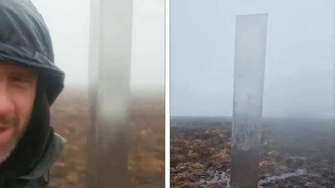 Mysterious 10 Foot Silver Monolith Discovered In Wales
