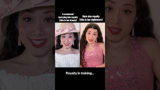 ✨A normal girl marries into royalty…Her Dream vs. Her Nightmare! Acting Challenge! #acting #shorts