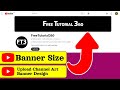 How to Upload YouTube Channel Art (YouTube Banner Design) Sure YouTube Banner Size