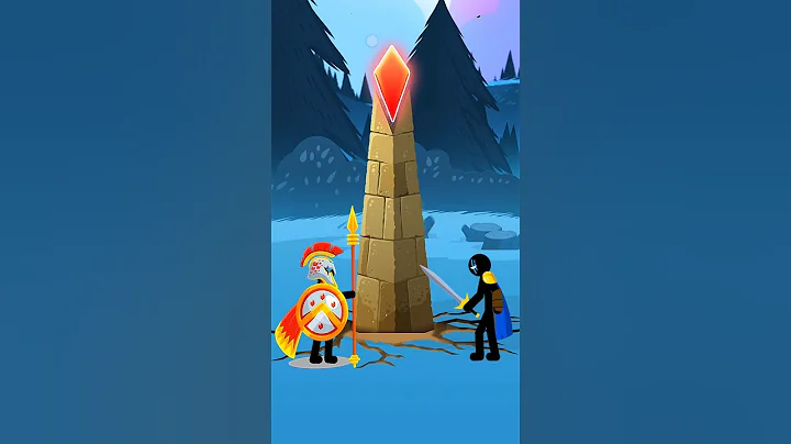 General Atreyos vs Xiphos fight | Stick War Legacy #stickwar3 #short