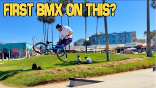 We Rode BMX On The Brand New Venice Beach Skatepark!