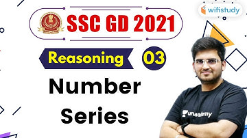 6:00 PM- SSC GD 2021 | Reasoning by Deepak Tirthyani | Number Series (Live Test)