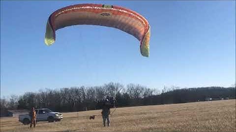 Nitro 200 paramotor Failed Launch, First Attempt.2019