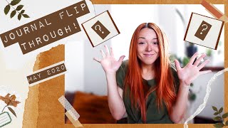 MAY TRAVELER’S NOTEBOOK FLIP THROUGH | Journal and bullet journal flip through 2020 | it'slikelyart