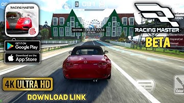 Racing Master 4K 60fps Beta Gameplay (Android,IOS)