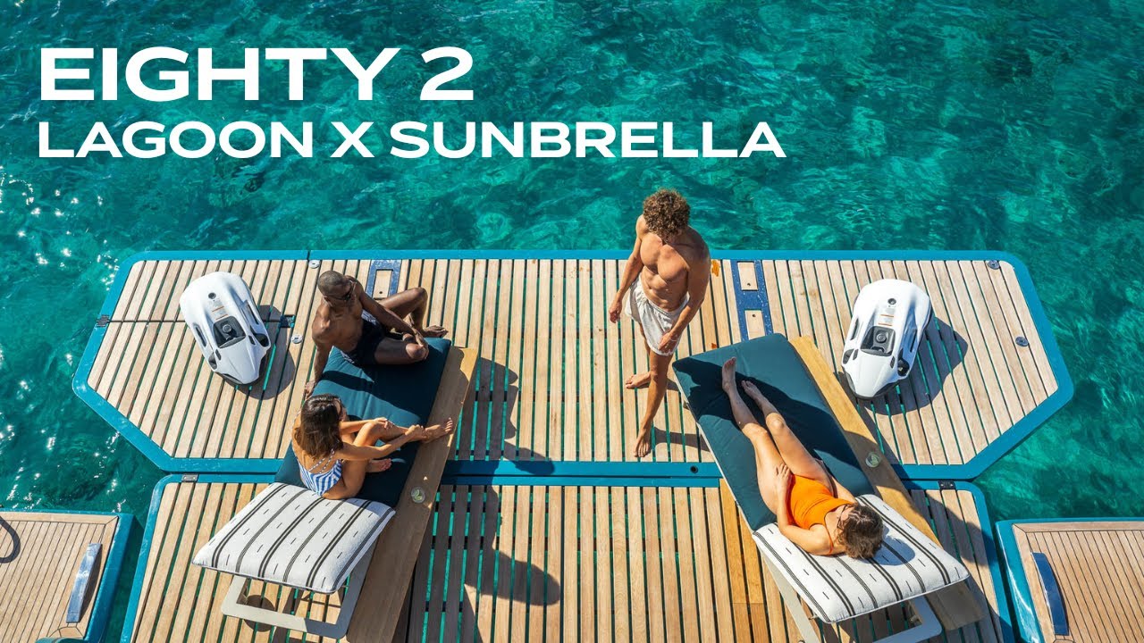 ⁣Lagoon x Sunbrella: Redefining Comfort and Elegance at Sea