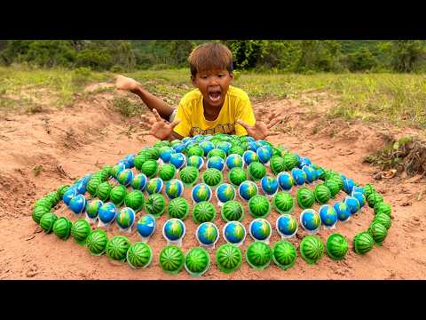 Survival Skills: SMART idea and USEFUL with Two Brother in forest #bushcraft #camping #outdoors