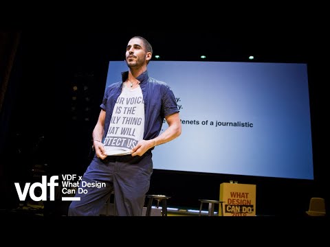 Live talk on social justice in design with Ahmed Shihab-Eldin | VDF x ...