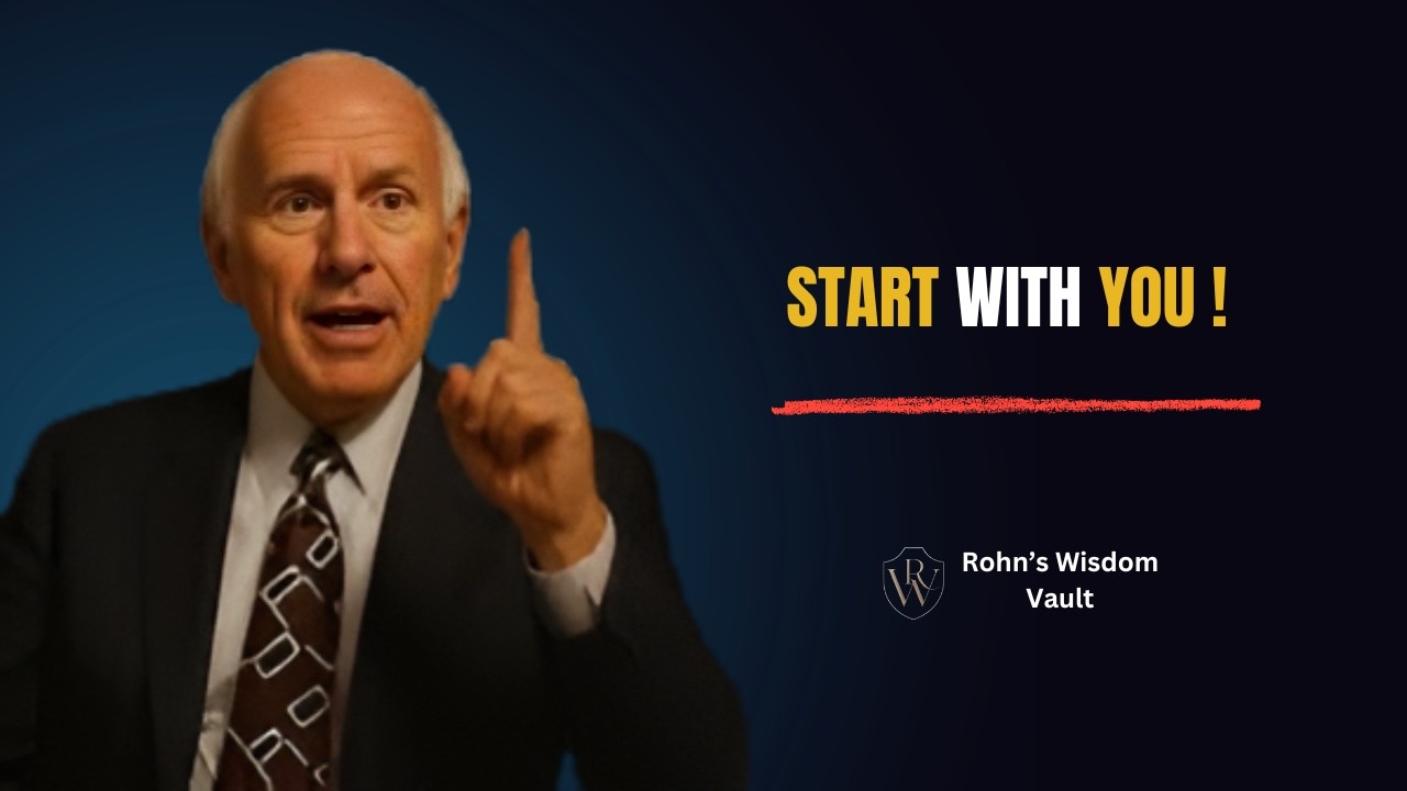 The Major Key to Your Better Future Is You | Rohn's Wisdom Vault | Jim Rohn Motivation