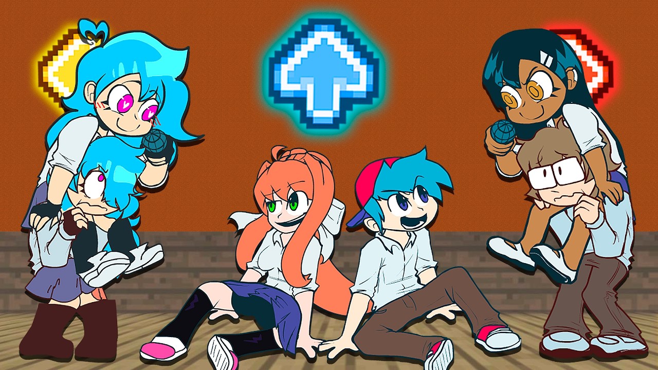 FNF Character Test | All Nagatoro | FNF Mods