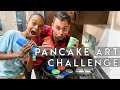 Pancake Art Challenge with My Son