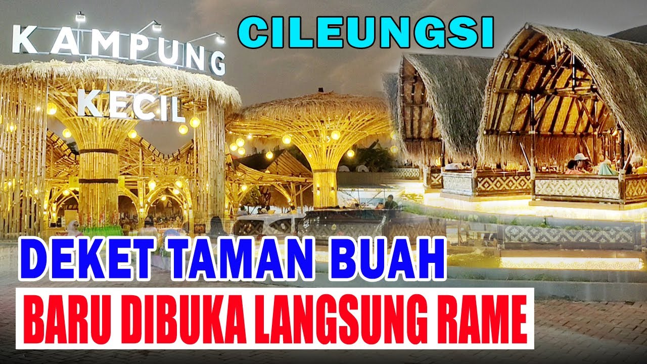 Baru Dibuka KAMPUNG KECIL CILEUNGSI | Deket TamanBuah Mekarsari 