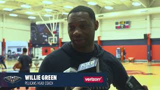 Willie Green on CJ McCollum, Brandon Ingram's injury | New Orleans Pelicans