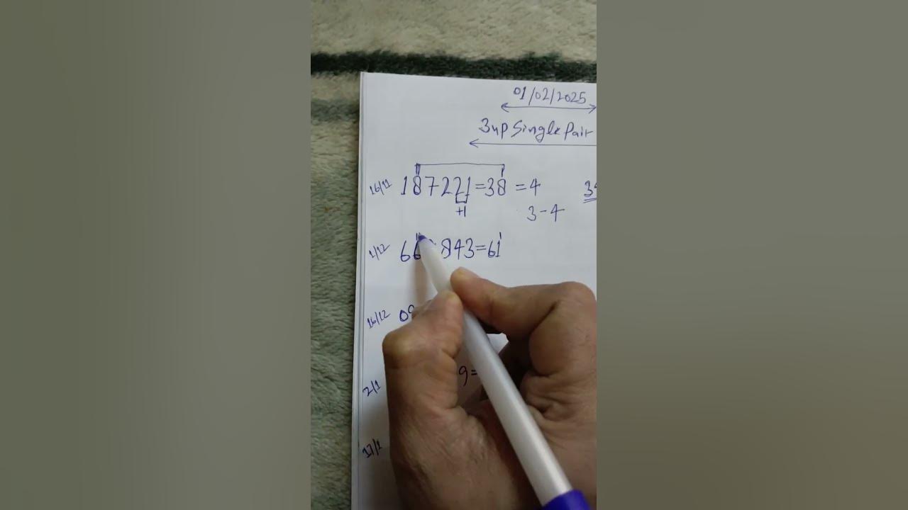 100 3up Single Pair Formula Open 01 02 2025 Thai Lottery 3up Single 100-3up-single-pair-formula-open-01-02-2025-thai-lottery-3up-single